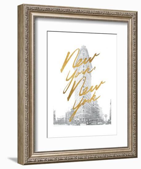 Gilded New York-Moira Hershey-Framed Art Print