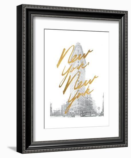 Gilded New York-Moira Hershey-Framed Art Print