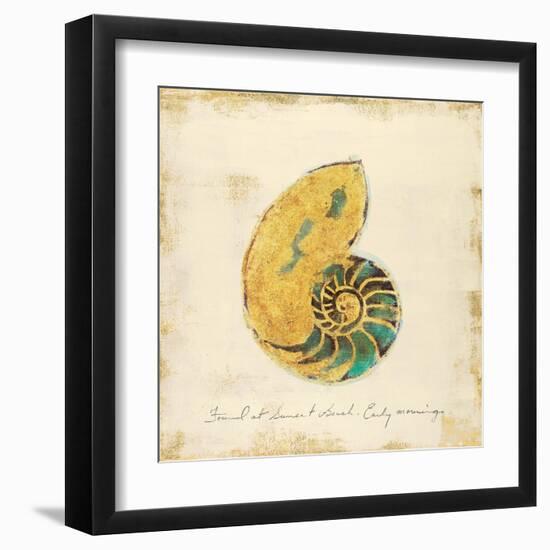 Gilded Ocean Nautilus-Studio 5-Framed Art Print