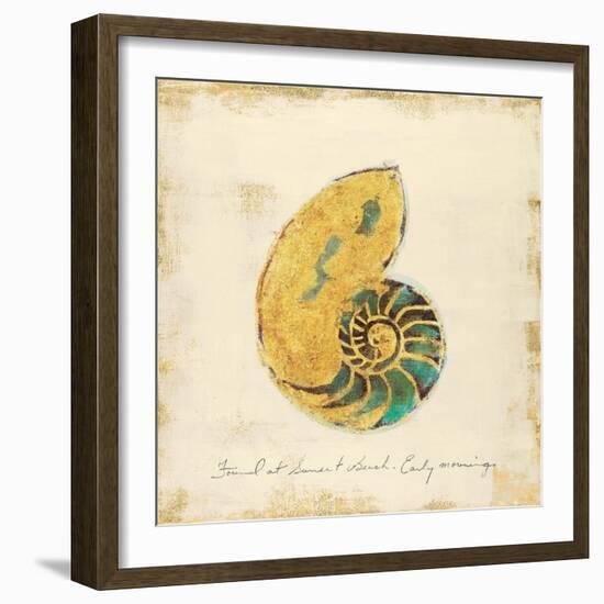 Gilded Ocean Nautilus-Studio 5-Framed Art Print