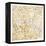 Gilded Paris Map-Laura Marshall-Framed Stretched Canvas