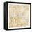 Gilded Paris Map-Laura Marshall-Framed Stretched Canvas