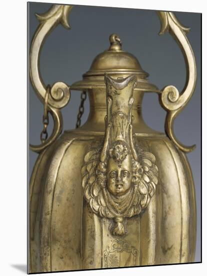 Gilded Silver Pitcher, 1618-1623-Cornelio Ghiretti-Mounted Premium Giclee Print