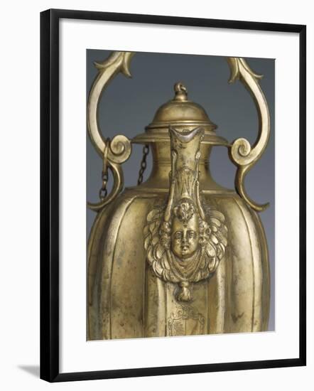 Gilded Silver Pitcher, 1618-1623-Cornelio Ghiretti-Framed Giclee Print