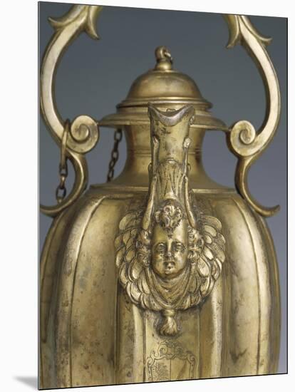 Gilded Silver Pitcher, 1618-1623-Cornelio Ghiretti-Mounted Giclee Print