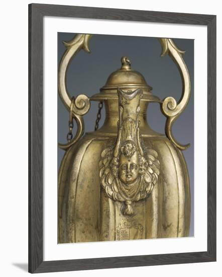 Gilded Silver Pitcher, 1618-1623-Cornelio Ghiretti-Framed Giclee Print