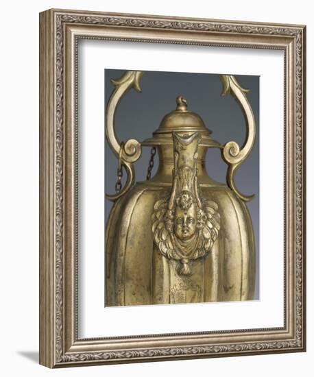 Gilded Silver Pitcher, 1618-1623-Cornelio Ghiretti-Framed Giclee Print