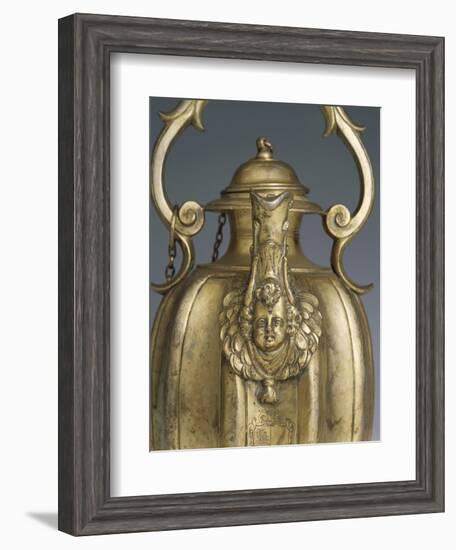 Gilded Silver Pitcher, 1618-1623-Cornelio Ghiretti-Framed Giclee Print