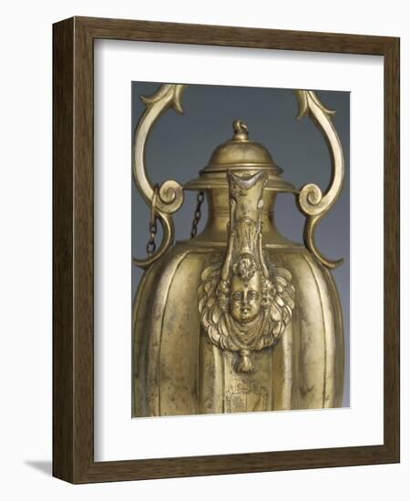 Gilded Silver Pitcher, 1618-1623-Cornelio Ghiretti-Framed Giclee Print