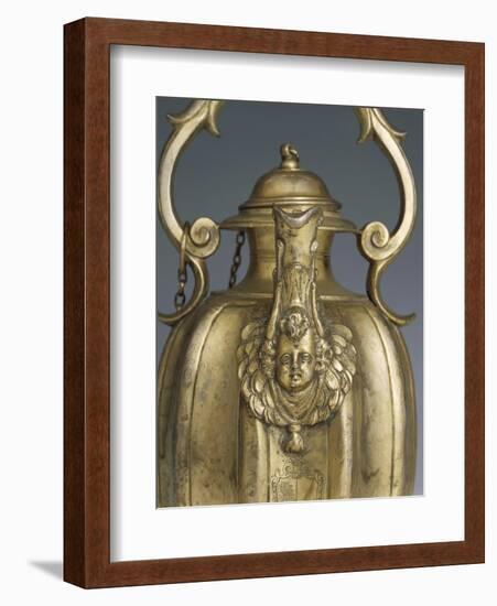 Gilded Silver Pitcher, 1618-1623-Cornelio Ghiretti-Framed Giclee Print