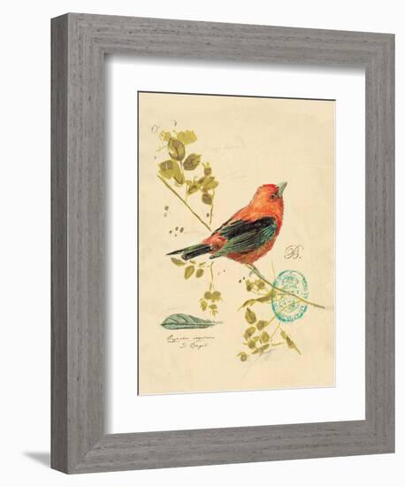 Gilded Songbird 3-Chad Barrett-Framed Art Print