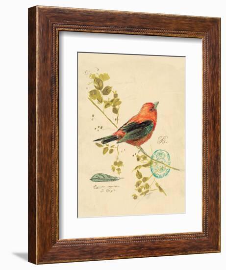 Gilded Songbird 3-Chad Barrett-Framed Art Print