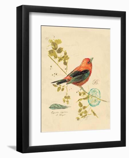 Gilded Songbird 3-Chad Barrett-Framed Art Print