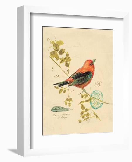 Gilded Songbird 3-Chad Barrett-Framed Art Print