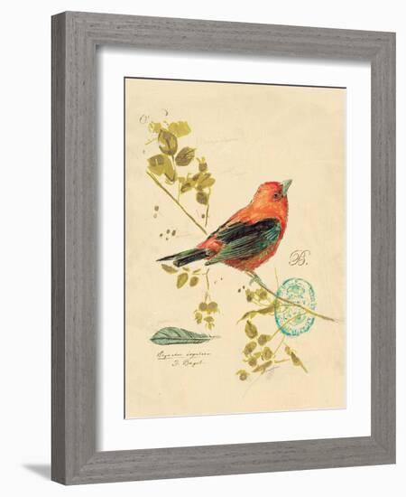 Gilded Songbird 3-Chad Barrett-Framed Art Print