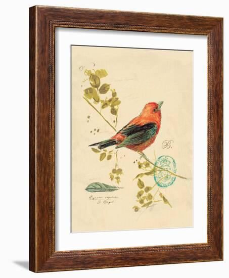 Gilded Songbird 3-Chad Barrett-Framed Art Print