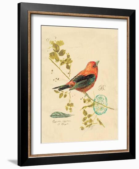 Gilded Songbird 3-Chad Barrett-Framed Art Print