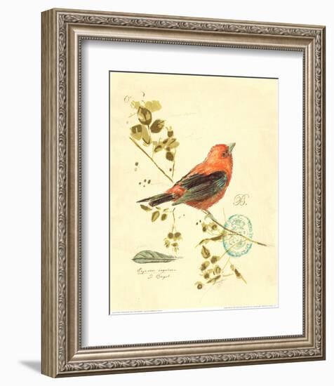 Gilded Songbird III-Chad Barrett-Framed Art Print