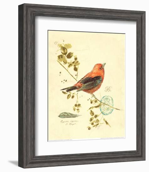 Gilded Songbird III-Chad Barrett-Framed Art Print