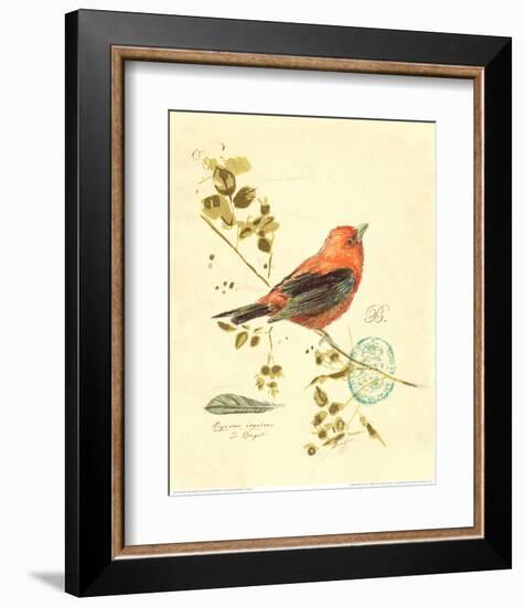 Gilded Songbird III-Chad Barrett-Framed Art Print