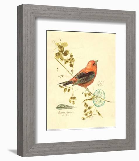 Gilded Songbird III-Chad Barrett-Framed Art Print