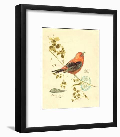 Gilded Songbird III-Chad Barrett-Framed Art Print