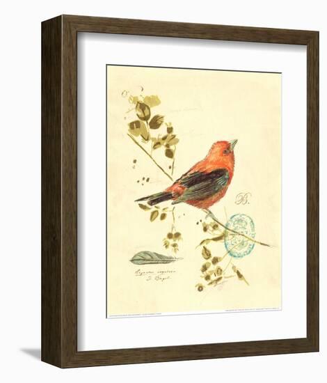 Gilded Songbird III-Chad Barrett-Framed Art Print