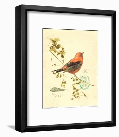 Gilded Songbird III-Chad Barrett-Framed Art Print