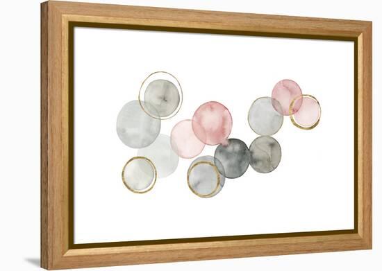Gilded Spheres II-Grace Popp-Framed Stretched Canvas