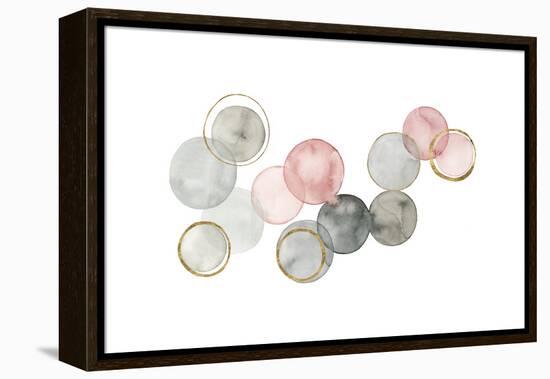 Gilded Spheres II-Grace Popp-Framed Stretched Canvas