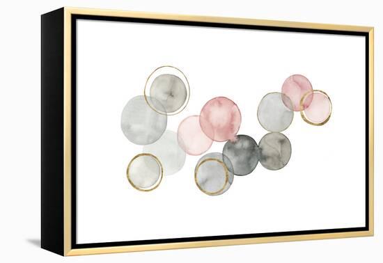 Gilded Spheres II-Grace Popp-Framed Stretched Canvas