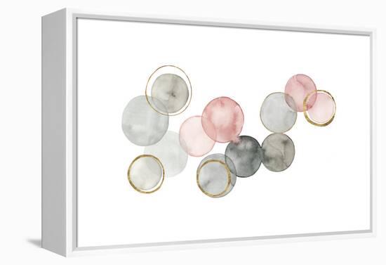 Gilded Spheres II-Grace Popp-Framed Stretched Canvas