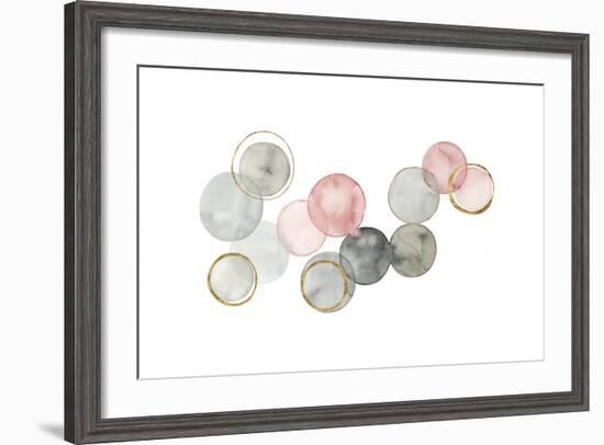 Gilded Spheres II-Grace Popp-Framed Art Print
