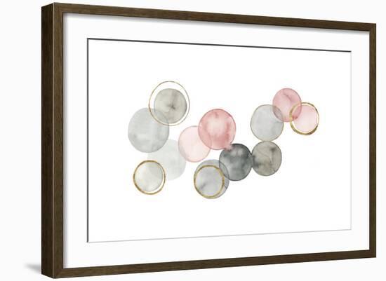 Gilded Spheres II-Grace Popp-Framed Art Print