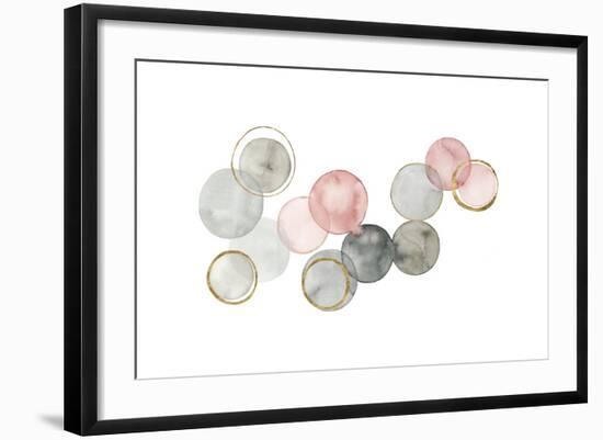 Gilded Spheres II-Grace Popp-Framed Art Print