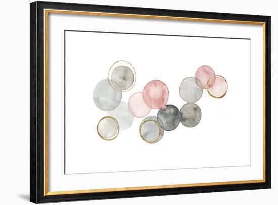 Gilded Spheres II-Grace Popp-Framed Art Print