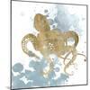 Gilded Splash I-Grace Popp-Mounted Art Print