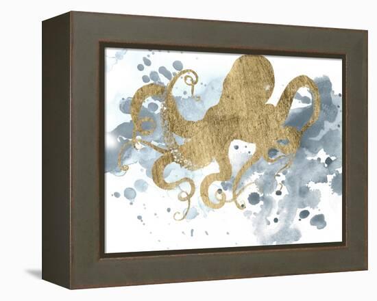 Gilded Splash II-Grace Popp-Framed Stretched Canvas