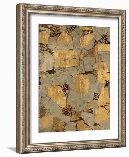 Gilded Stone Gold I-Hugo Wild-Framed Art Print