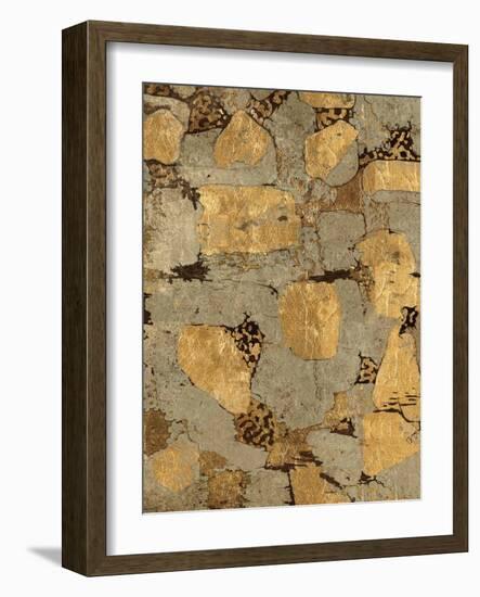 Gilded Stone Gold I-Hugo Wild-Framed Art Print