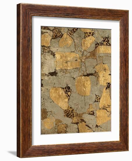 Gilded Stone Gold I-Hugo Wild-Framed Art Print