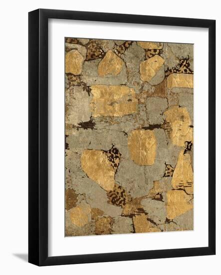 Gilded Stone Gold I-Hugo Wild-Framed Art Print