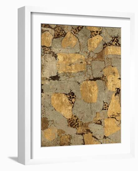 Gilded Stone Gold I-Hugo Wild-Framed Art Print