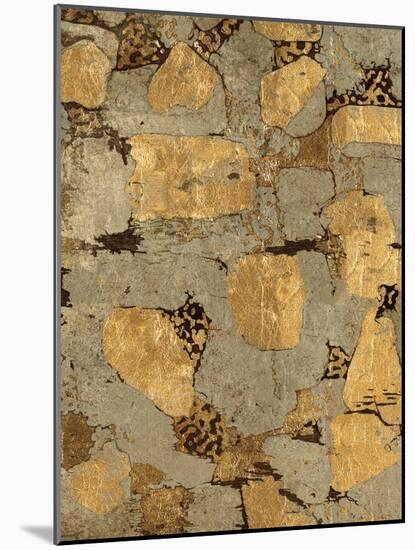 Gilded Stone Gold I-Hugo Wild-Mounted Art Print