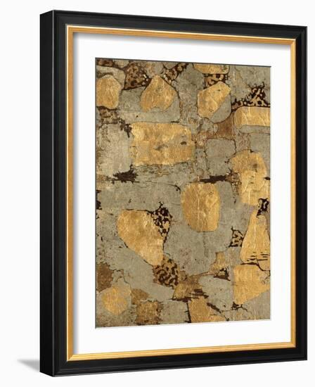 Gilded Stone Gold I-Hugo Wild-Framed Art Print