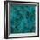 Gilded Stone Turquoise-Hugo Wild-Framed Art Print