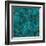 Gilded Stone Turquoise-Hugo Wild-Framed Art Print