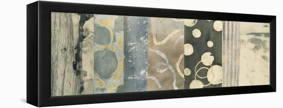 Gilded Stratum I-Megan Meagher-Framed Stretched Canvas