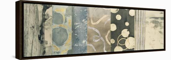 Gilded Stratum I-Megan Meagher-Framed Stretched Canvas