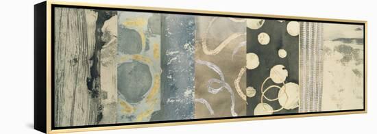 Gilded Stratum I-Megan Meagher-Framed Stretched Canvas